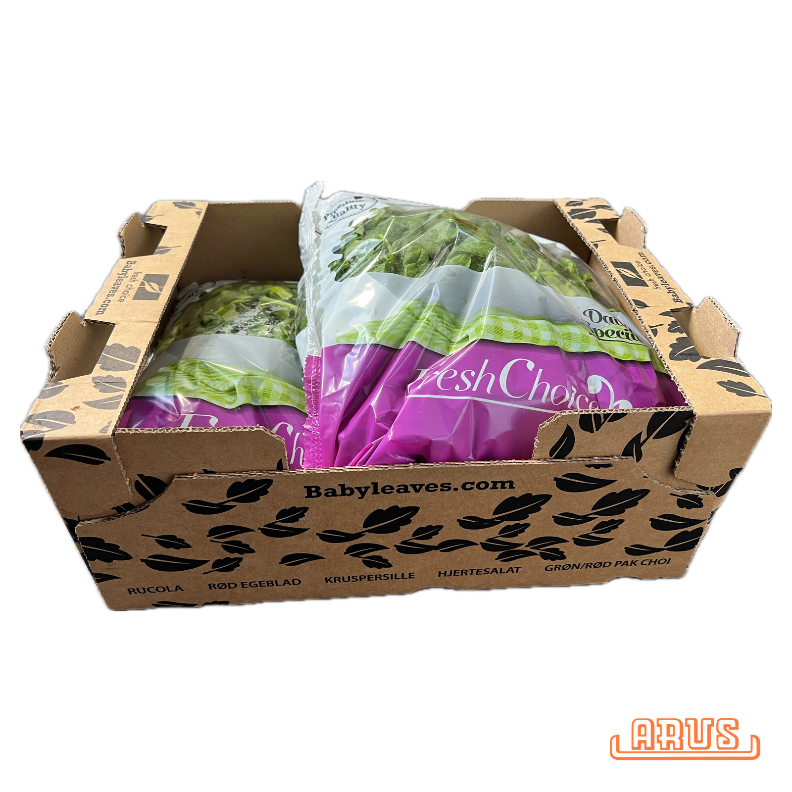 Baby-Spinat 2 x 500g - Flowpack/Karton -
