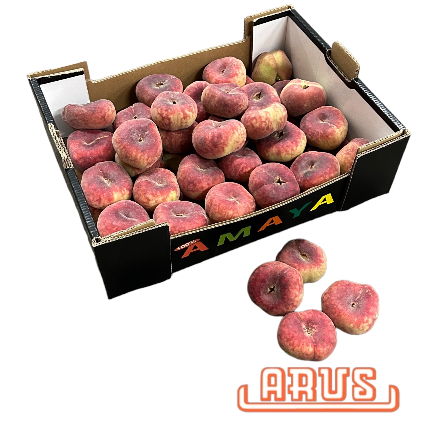 Pfirsiche "flach/weiss, Paraguayo" 5kg - 2 x A -