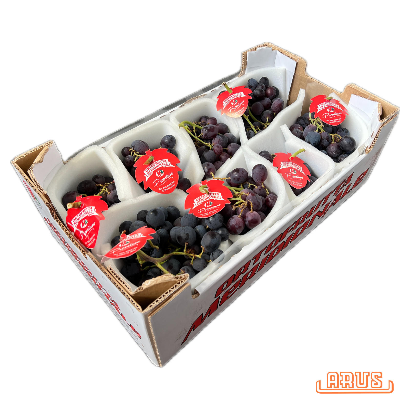 Trauben Palieri 5kg - dunkel mit Kern -