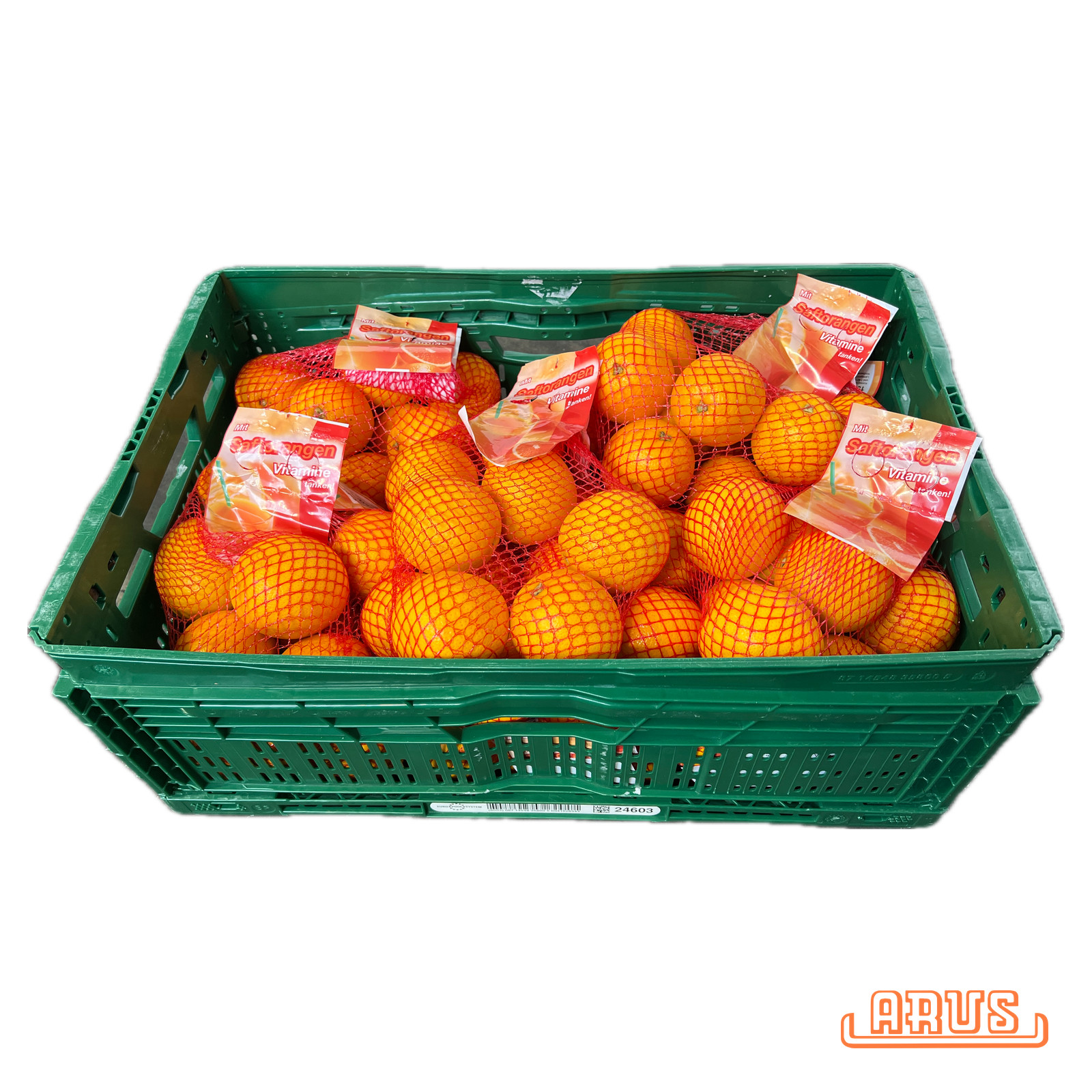 Orangen "Saft zum Pressen, Sorte Valencia" 13x1,5kg - Girsack -