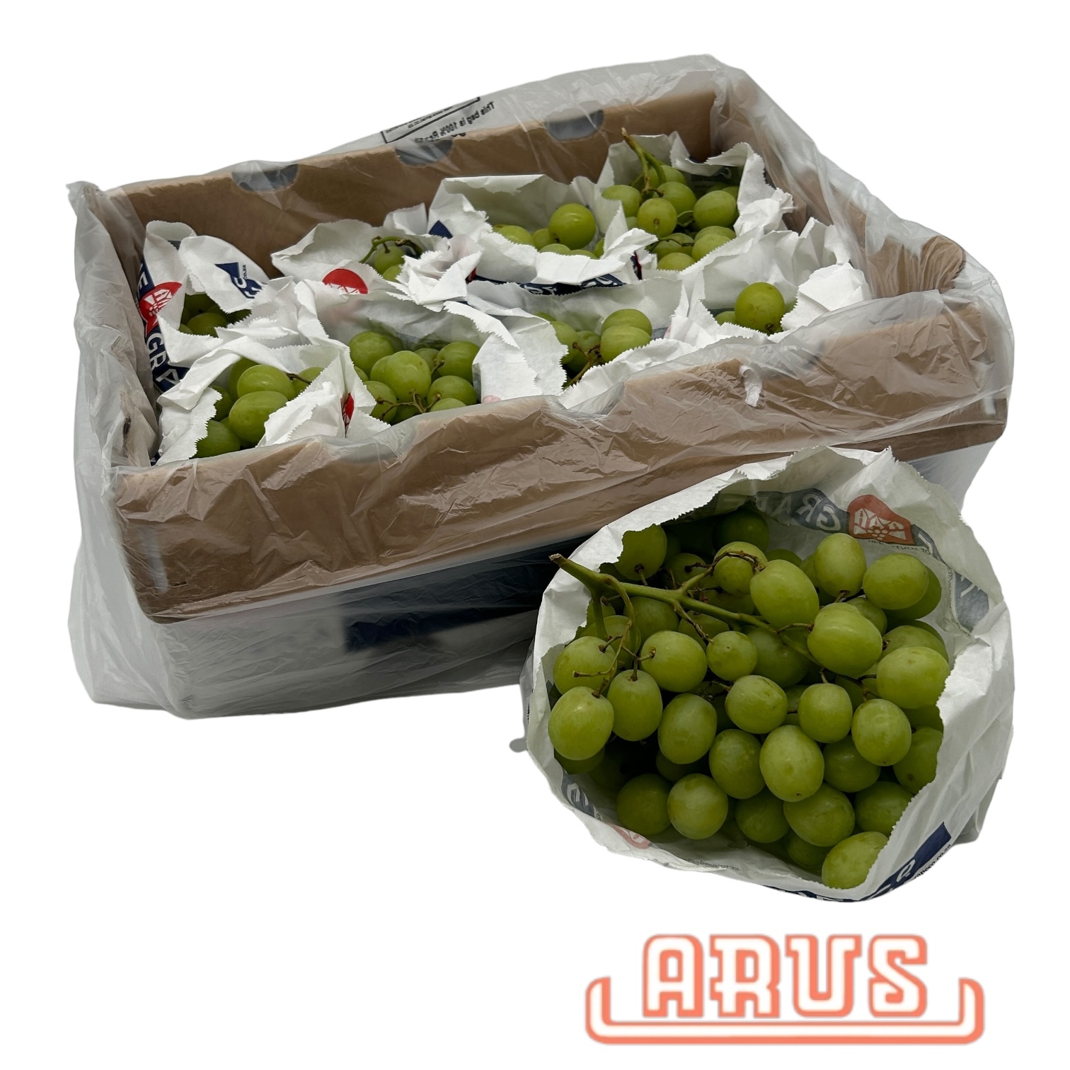 Trauben Thompson 4,5kg  - hell kernlos -