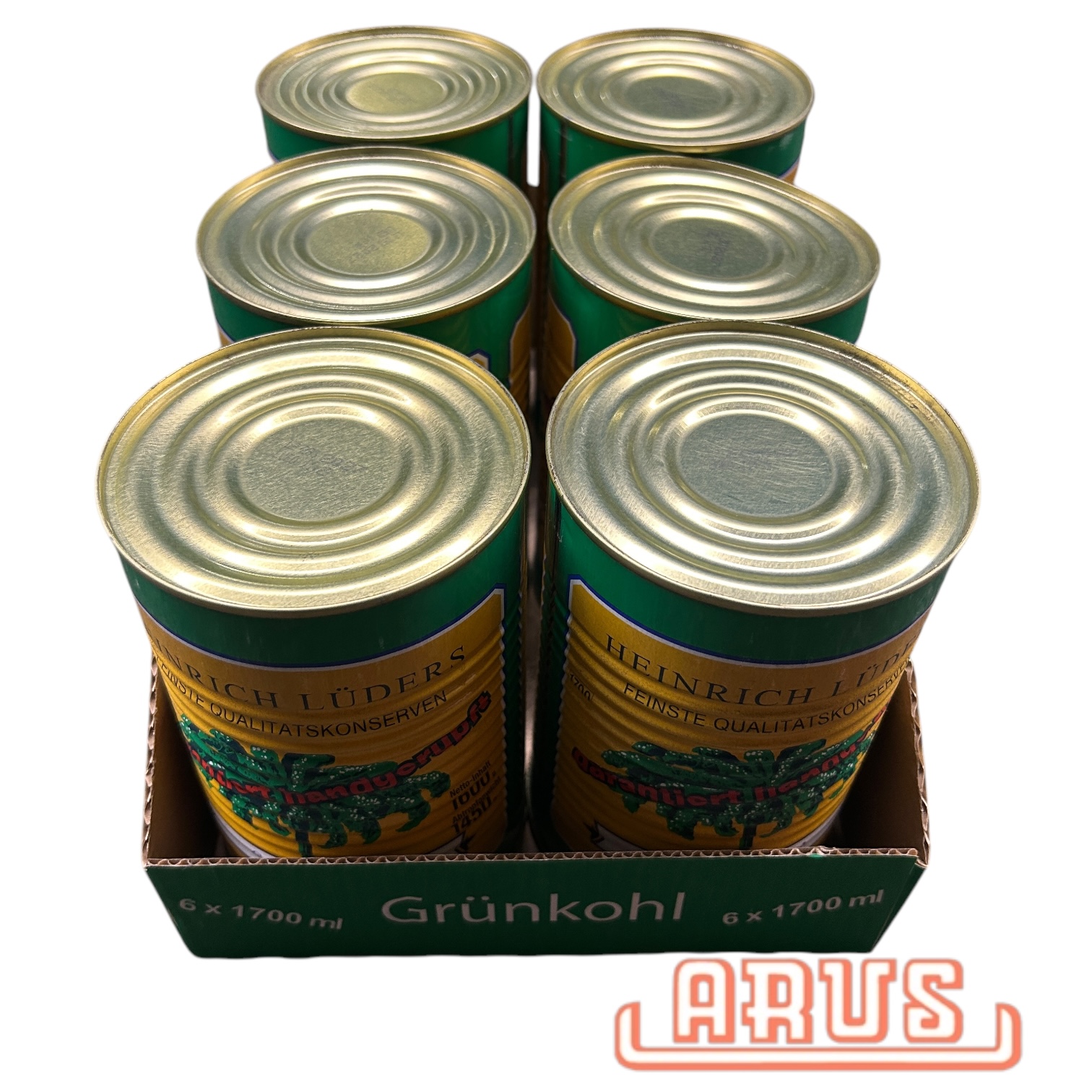 Grünkohl Lüders 1700 ml Dose