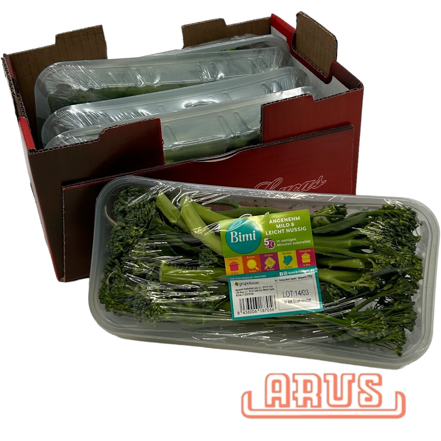 Broccoli Stamm "BIMI" 12x200g -kenia.-