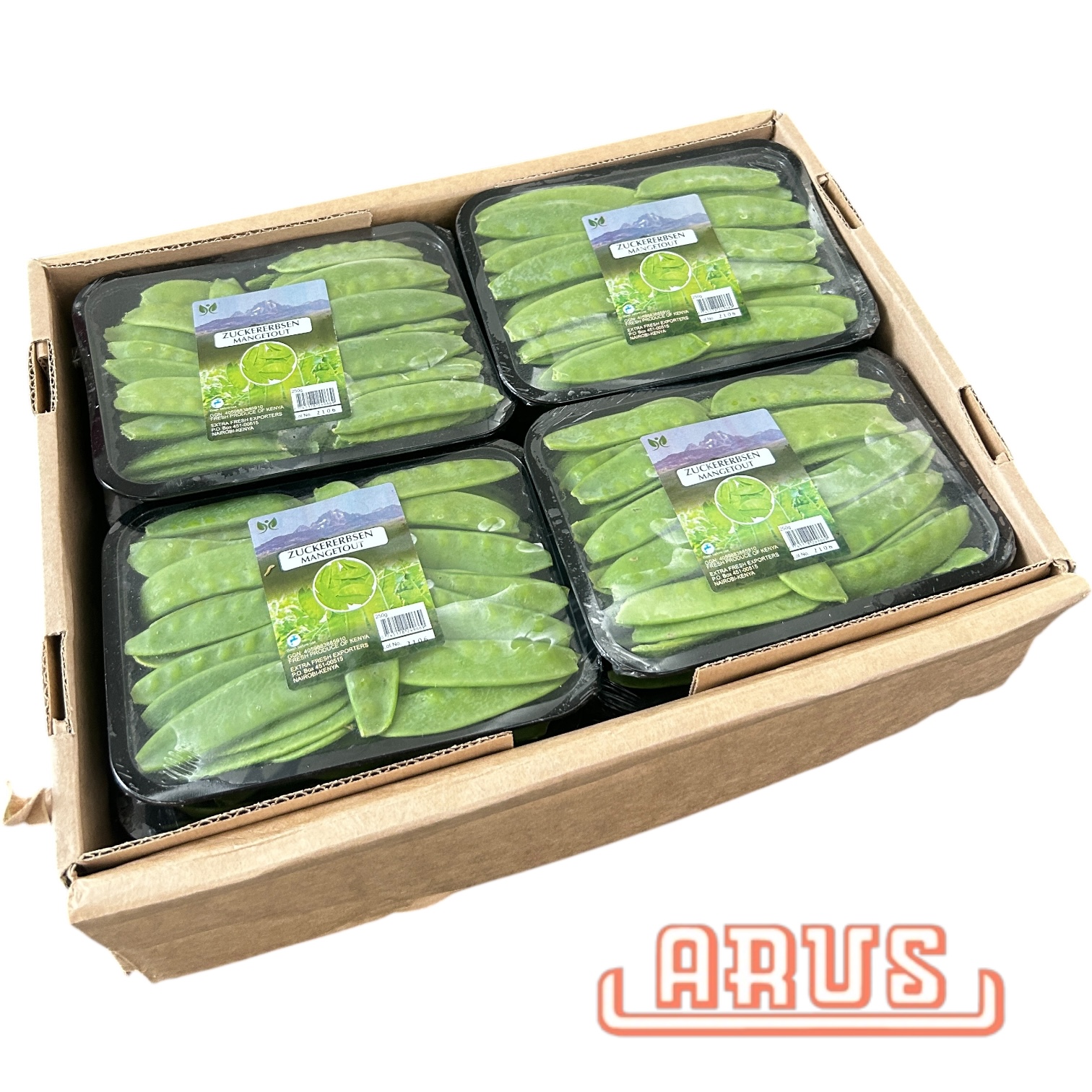 Zuckerschoten 250g - SCHALE-