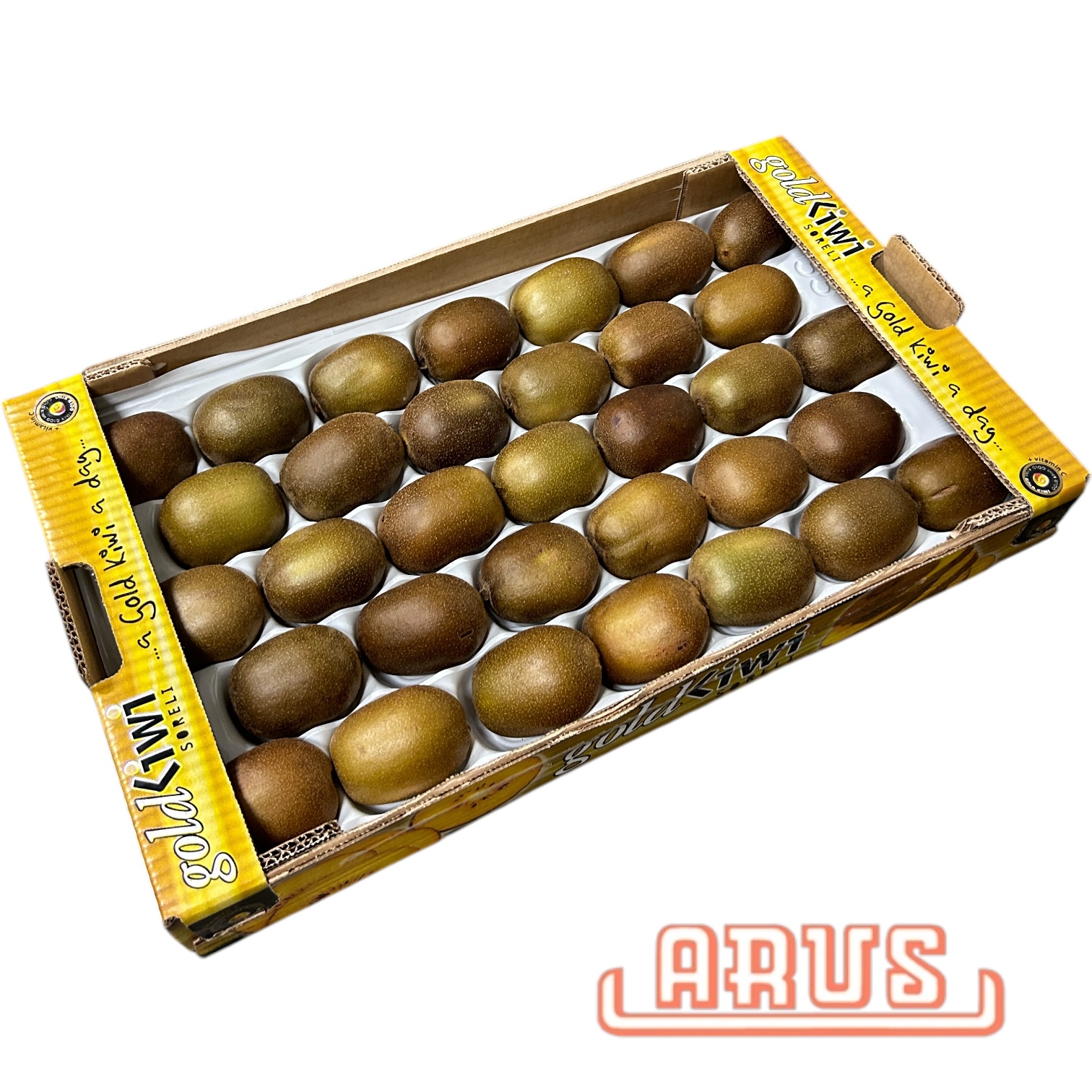 Kiwis "GOLD" 33er - gelegt -