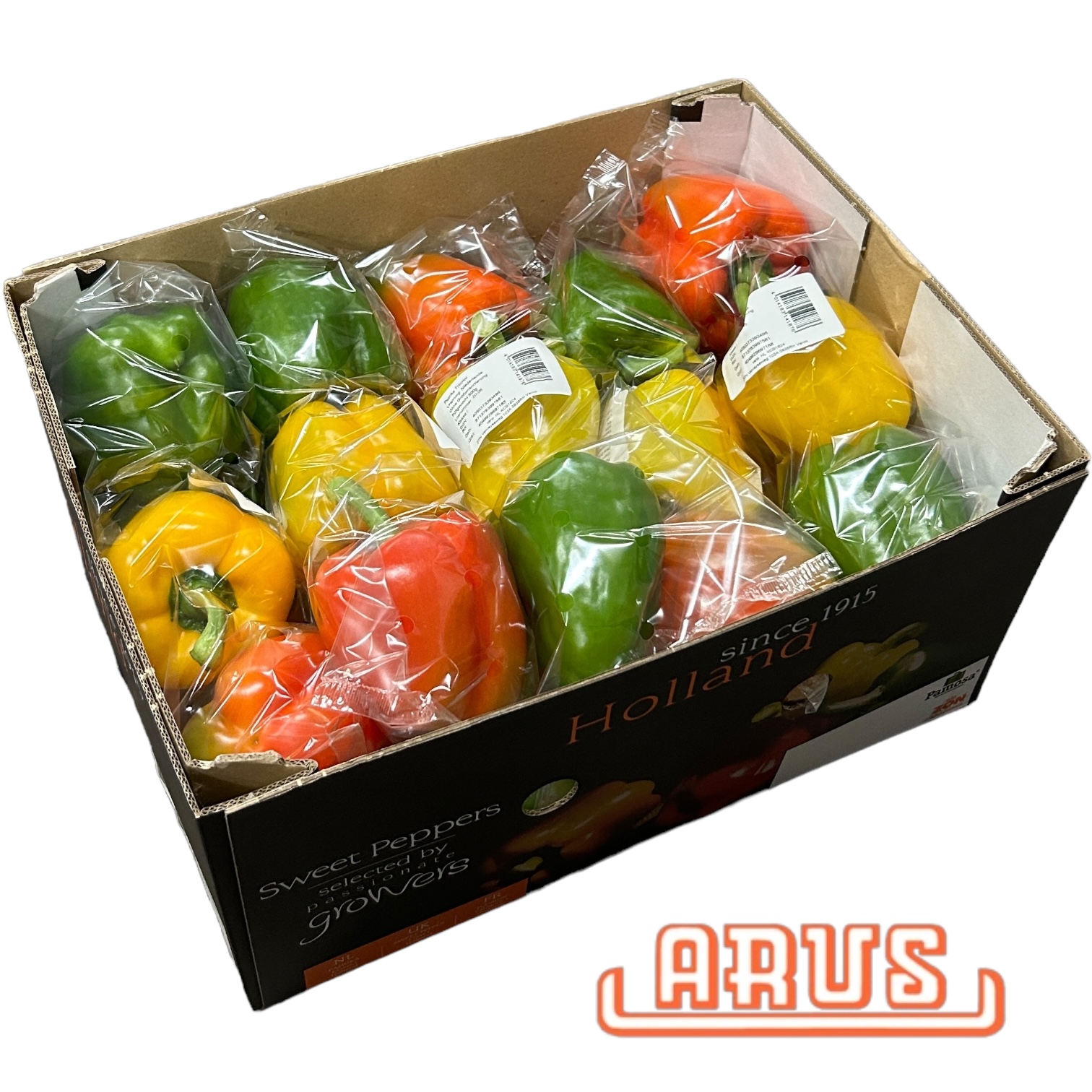 Paprika "mix" 10x500g - Flow Pack/niederl. -