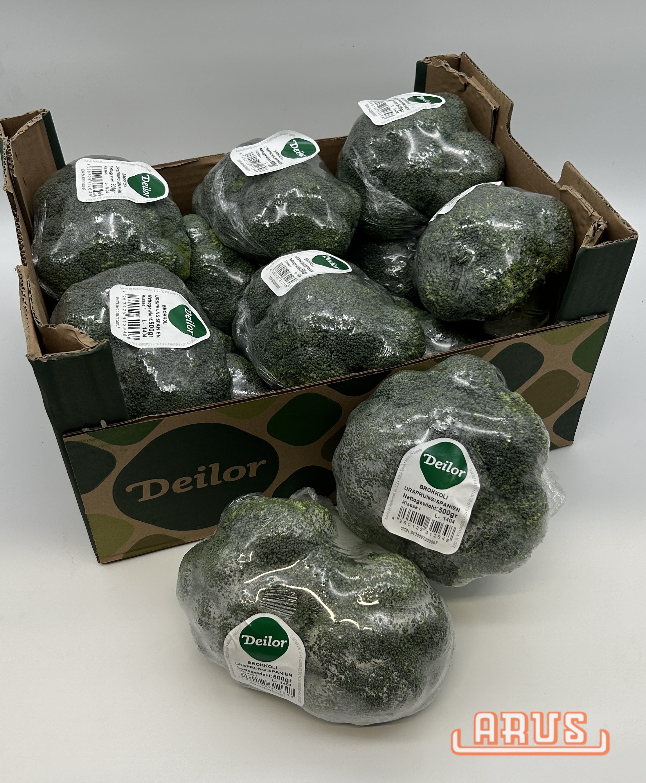 Broccoli "gepackt" 12x500g - Poly -dtsch.-